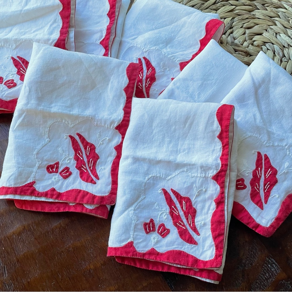 Vintage Cloth Napkins